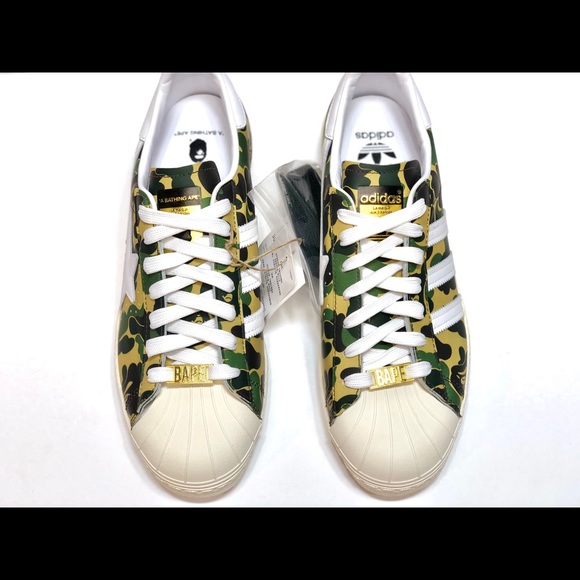 BAPE x Adidas Superstar 80s ABC Camo